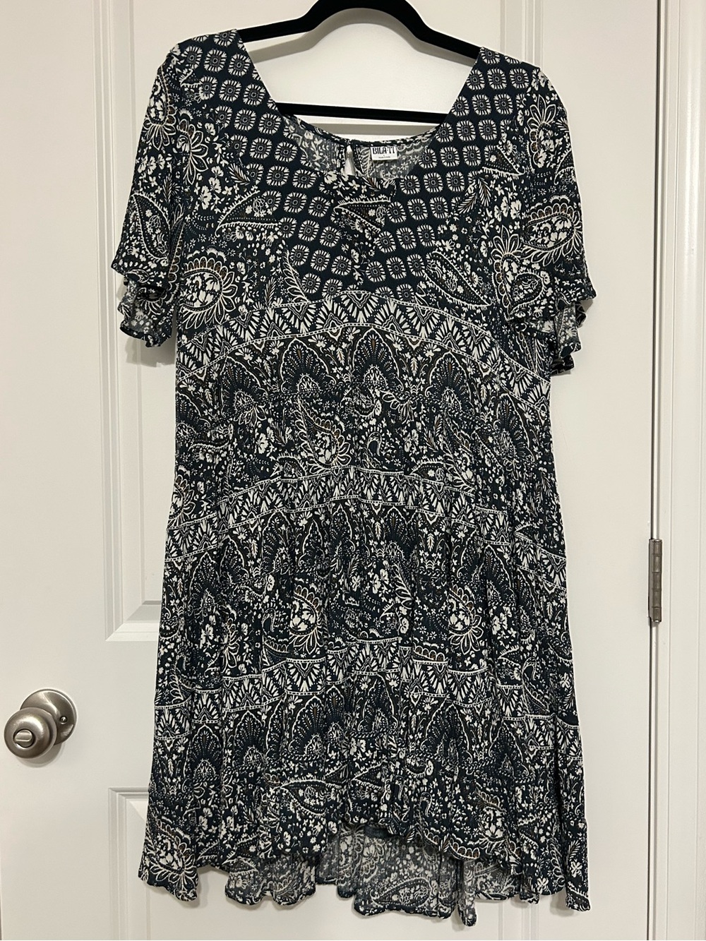Bila Printed Swing Dress